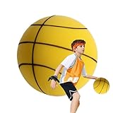 Schaumstoff-Basketball - leiser Basketball | Indoor-Basketball | Trainingsball im Basketball leise | Airless Foam Basketball für ein Dribble Silen