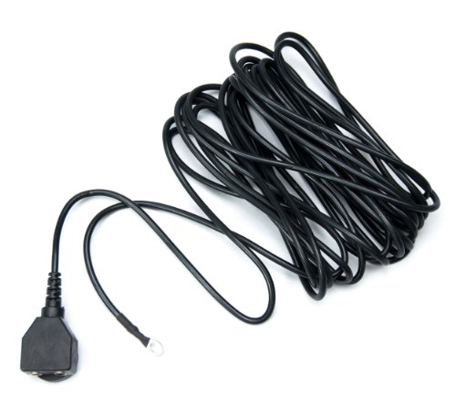 ESDProduct Common Point Ground, 10mm Male Snap, 1 meg Resistor, 15' Cord, Black