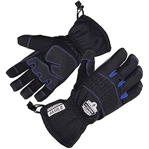 Ergodyne ProFlex 819WP Extreme Thermal Waterproof Winter Gloves, black (x-large) Cover