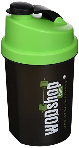 WODShop Shaker Bottle - Black/Green