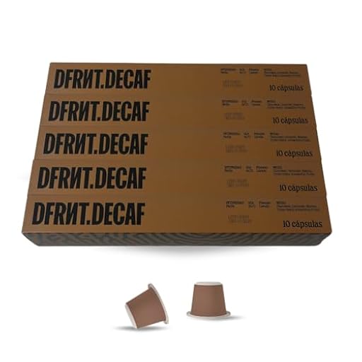 DFRNT - Cápsulas De Café Especialidad Descafeinado Colombia Compatibles con Nespresso Biodegradables - Notas Dulces Cremosas Espresso Tueste Medio Vegano | Ya disponible en tu tienda friki favorita! En mundofriki.es!