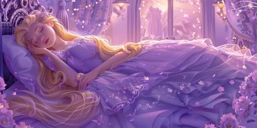 5D DIY Diamond Painting kit Completo, princess Diamond Painting Art Diamond Painting Grandi Dimensioni 50x100cm, Mosaico Fai Da Te Diamond Painting Adulti Hobby Creativi Home Decor, Regalo Donna