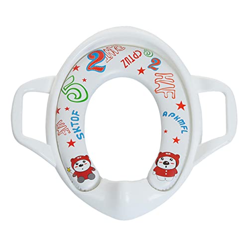 Réducteur de toilette rembourré UPKOCH pour l'autonomie des enfants