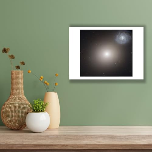 Hubble Arp116 grand poster astro impression art mate Spiffing Prints - 3