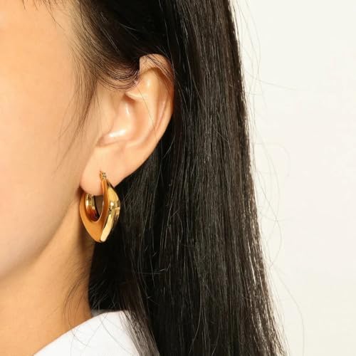 Image of Drop Dangle Earrings Set for Women and Girls | Celebrity Inspired Trendy Stylish Gold Plated Earrings Set Of 1