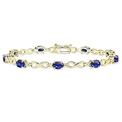 Created Sapphire - Yellow Gold