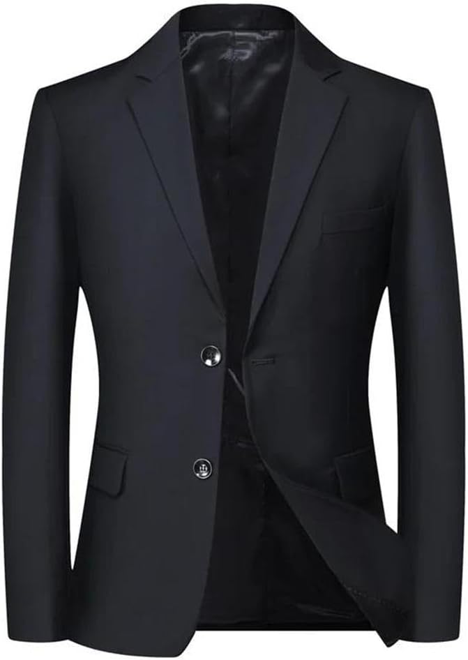 Men's Suit Jacket Single Breasted Men Business Casual Suit Coat Male Blazers Outwear