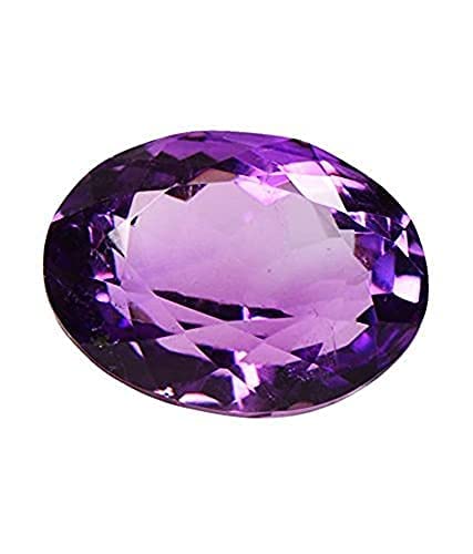 RRVGEM Amethyst Gemstone Original lab Certified (4.25 Ratti) Amethyst/Katela Natural & WTGTL Certified Gemstone, LOOSE GEMSTONE, Amethyst