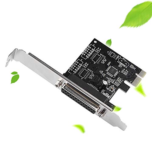 V BESTLIFE PCIe to LPT, Parallel Port Card - Compatible with Printer, Scanner, Programmer - Supports Linux - Part Number: V BESTLIFEyhg7giqwb6