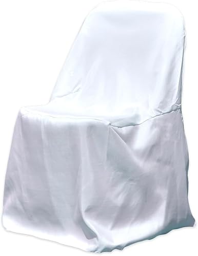 Sparkles Make It Special Leading Linens - Fundas para sillas plegables de poliéster de 300 piezas, recepción de boda, banquete, fiesta, restaurante,