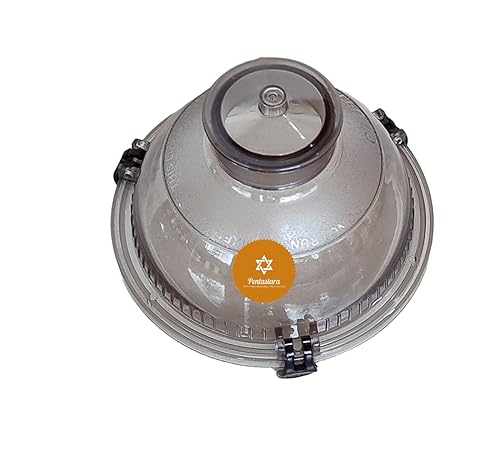 Image of SUJATA inchDome Jar Lid With Clips inch (Dome lid /Cap with Silicone Gasket only,.,)