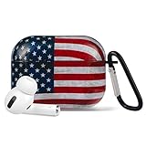 Mulafnxal Flag Case for Airpod Pro 2019/Pro 2 Gen 2022 3D Hard IMD Cover Shell for Airpods Pro Trendy Fashion Internal Stylish Design Designer Cases for Women Men Girls Boys Teen for Air pods Pro