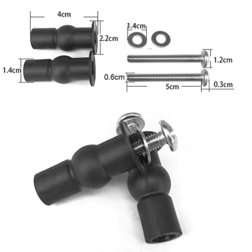 Zeayebsr Confezione da 4 raccordi per sedile del