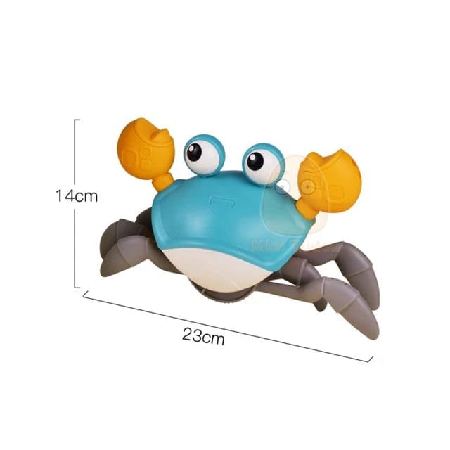 Image of COSMOBABY Premium Crawling and Swimming Bath Toy Crab for Boys and Girls Proudly Made in India