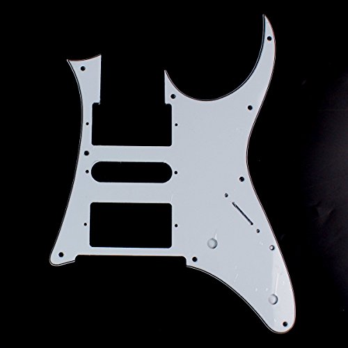 3 Ply Quality Guitar Pick Guard for Ibanez RG 750,3 Ply White