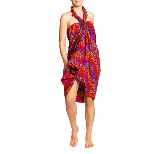 PANASIAM Sarong B502 redtone, L