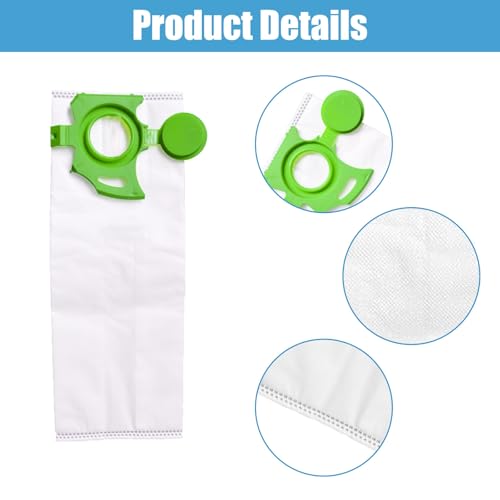 Image of 12 Pack 7029AM Vacuum Cleaner Bags for Sebo Felix Dart UltraBag Vacuum, Replacement Vacuum Bags for Sebo Vacuum Cleaner
