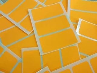 65x30mm Rectangular Colour Code Stickers - Packs of 45 Coloured Rectangle Sticky Labels - 30 Colours Available (Black)