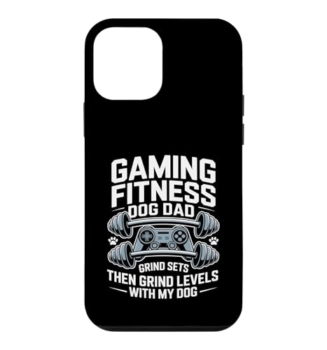 Gaming Fitness Dad Grind Set Then Level With My Dog �X�}�z�P�[�X iPhone 12 mini �p