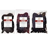 Mexican Chiles 3 Pack Guajillo, Ancho and Pasilla 4oz each. Whole Dried Chili Peppers.