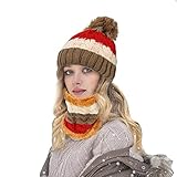 【Aplicación amplia】: este conjunto de gorro y bufanda puede mantener la cabeza, las orejas, la cara y el cuello calientes en climas fríos, el estilo simple es fácil de combinar con todo tipo de ropa de invierno, perfecto para caminar, correr, caminar, patinar, esquí y otras actividades al aire libre.