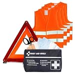 First Aid Only – First Aid Only Kfz Verbandtasche DIN 13164 | Warndreieck nac