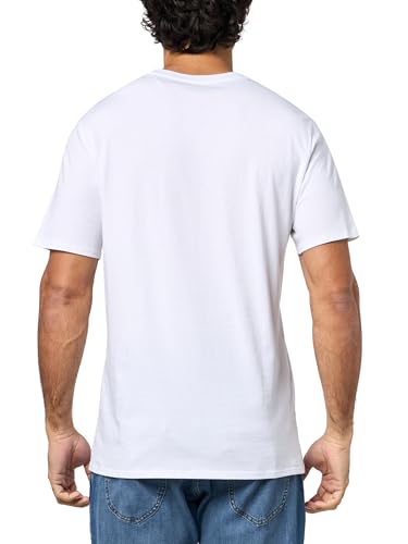 Image of Karl Lagerfeld Men's Crewneck Short Sleeve Graphic Design Relaxed Fit T-Shirt