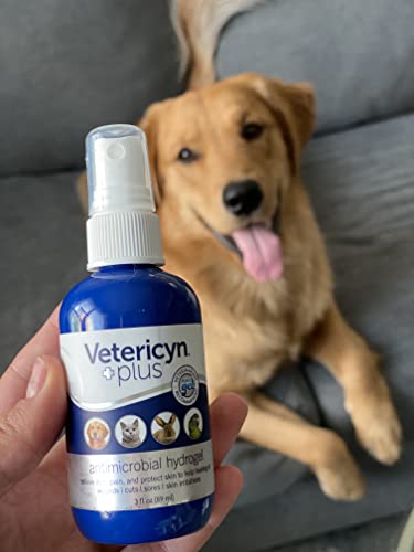 image for Vetericyn Plus Dog Wound Care Hydrogel Spray | Healing Aid and Wound P
