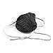 Moldex® M4601 N95 AirWave® M Series Disposable Particulate Respirator Mask with SmartStrap®, NIOSH Approved, Black, Pack of 10, Size Small