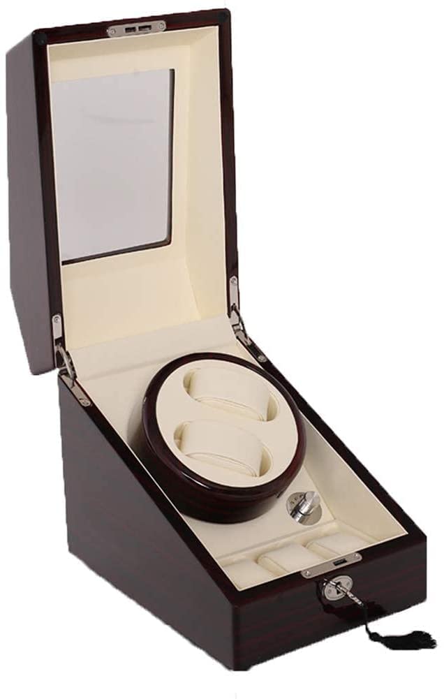 CGCSYZ Watch Automatic Watch Winder Double Watch Winder Box with 5 Rotation Modes, Mute Motor, Rotate Watch Winders 2+3