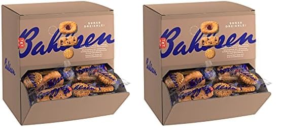 Bahlsen Süßes Dreierlei - Theken-Display - Mischung mit den Klassikern Deloba, Schokolade, Hit und Chokini (1 x 988 g) (Packung mit 2)
