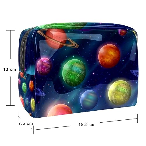 Sac de maquillage espace étanche grand format protège vos affaires