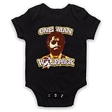 My Icon Art & Clothing Hangover Alan One Man Wolfpack Comedy Film Babystrampler, Schwarz, 3-6 Monate