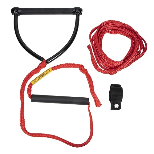 ifundom Water Skiing Rope with Handle Wear Resistant Wakeboard Tow Rope for Water Activities Heavy Duty Design for Tubing and Skiing Compact and Durable Performance