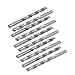 New Lon0167 6.5mm Dia Featured 100mm Length HSS reliable efficacy Straight drill hole Twist Drill Bit Drilling Tool 10pcs(id:c2e dd 14 f08)
