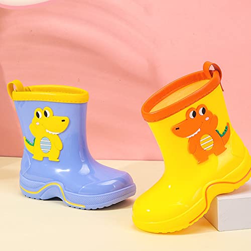 Children's Rain Boots Textured Soles Non Slip Light Comfortable Rain Shoes For Primary School Students Ski Boot Kids3