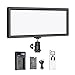 Neewer Super Fino 2,4G T120 en Cámara LED Video Luz Bicolor 3200-5600K Regulable con Pantalla LCD Batería de Iones de Litio y Cargador USB Iluminación LED Más Suave para Retratos Niños Producto Video