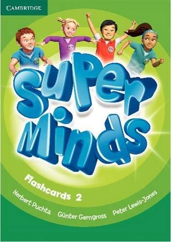 Cartes éducatives Super Minds Level 2 flashcards de vocabulaire anglais Herbert Puchta 2012