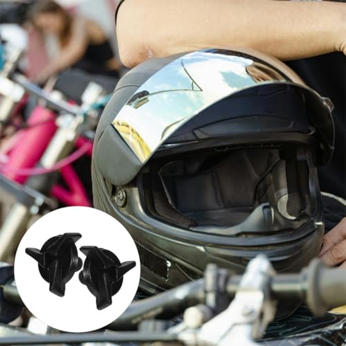 Accesorios para casco de motocicleta con 15 tornillos de plástico 7