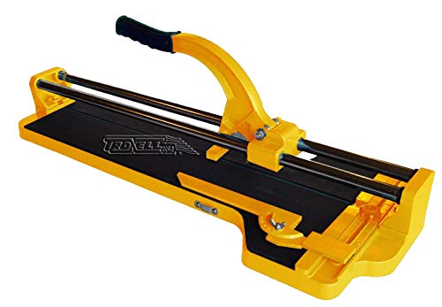 Troxell USA - 30-Inch Manual Tile Cutter - RIPS 30\" Straight & 24\" Diagonal Cut