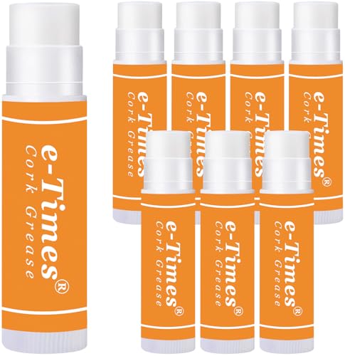 Cork Grease 8 Pcs for Clarinet Flute Saxophone Grease Lubricating Tube Cleaning and Care Product Woodwind Instruments Accessory