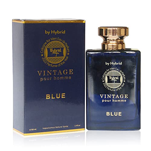 Hybrid & Company Vintage Blue Men’s Classic Scent Perfume Eau De Toilette Spray 100 Ml #TOP2