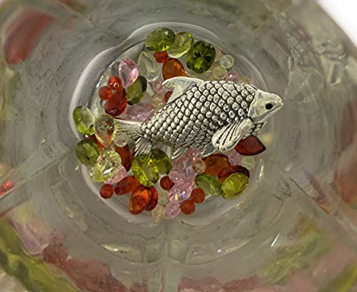 999 Oxidized Pure Solid Silver Fish/Chandi Ki Machli for Astrological and Lal Kitab Remedy | Silver for Vastu, Pooja, Housewarming and Gift - Small2