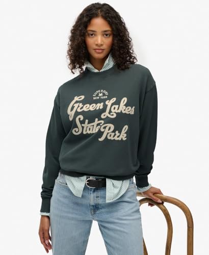 Sweat shirt Superdry Sweatshirt ample d'extérieur Lo fi US 8 - vue 3
