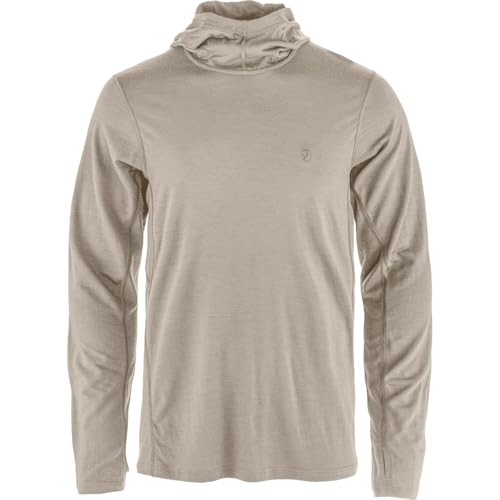 Fjällräven Abisko Wool Hoodie M vêtement trekking pour bivouac en montagne