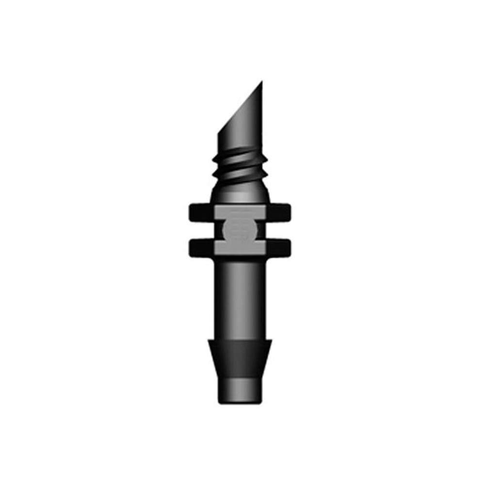 Maillon microtube 4,5mm x filetage. Maillon droit pour joindre un microtube de 3 x 5 mm. Utilisé pour l'irrigation goutte à goutte. Lot de 100 liens pour microtubes