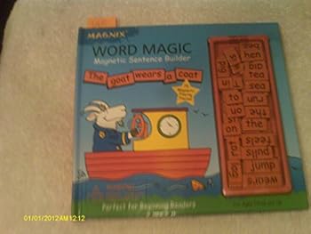 Hardcover Word Magic, Magnetic Sentence Builder Book