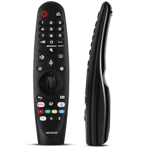 LG Magic Remote Control Replacement for Many Smart TV AN-MR20GA Compatible Universal Remote Control with Voice Pointer and Netflix/Prime Video Hotkeys