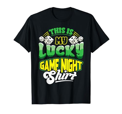 Camicia Lucky Game Night Divertente regalo per Maglietta