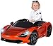 Produktbild Actionbikes Motors Kinder Elektroauto McLaren 720S - Lizenziert - 2,4 Ghz Fernbedienung - Bluetooth - Softstart - Elektro Auto für Kinder ab 3 Jahre (Azores Orange)